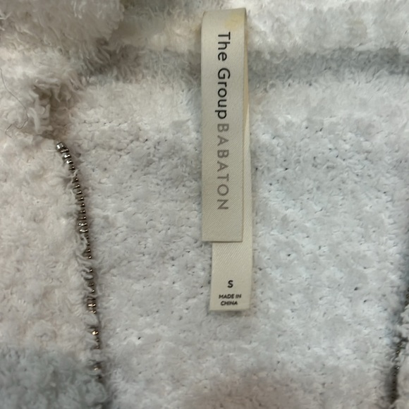 The Group Babaton teddy hooded jacket S - Picture 2 of 3